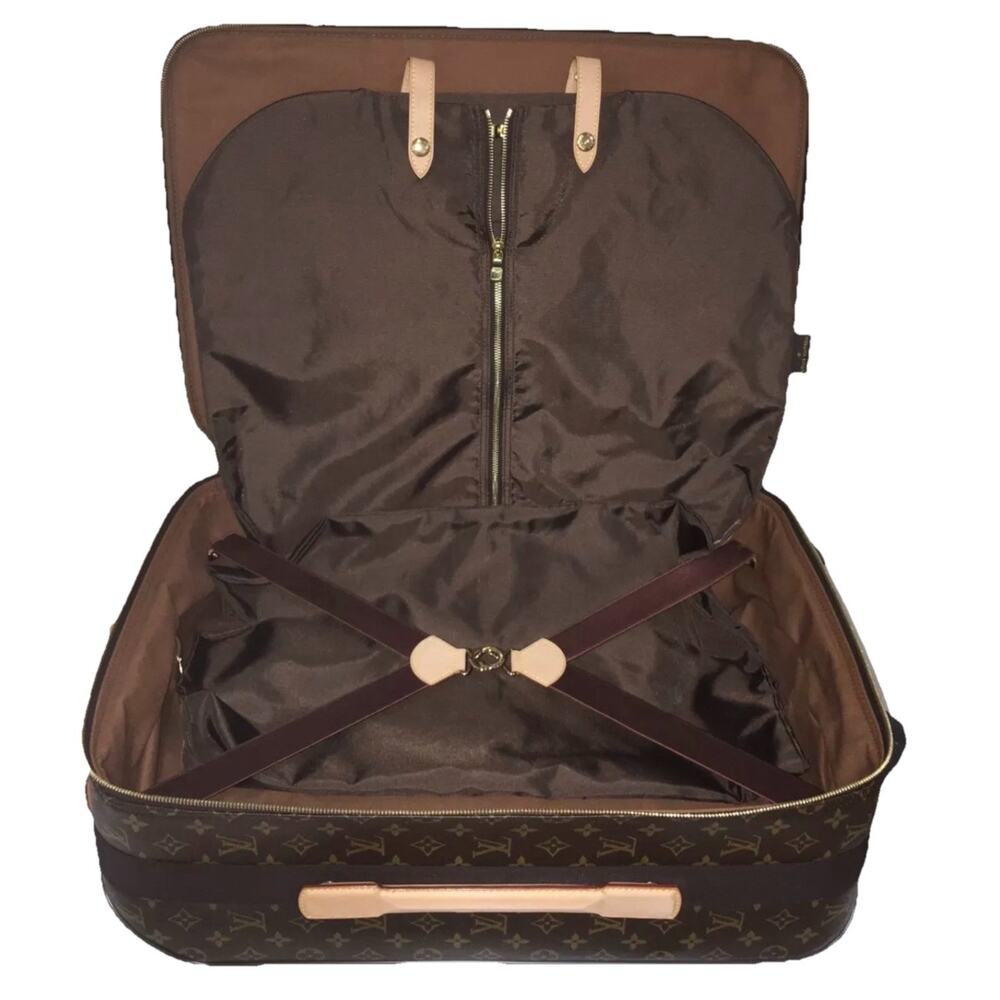 Louis Vuitton Pegase Monogram Suitcase Carry-on w/ Coa & Garment Bag Hanger 🛍️ - Picture 9 of 13